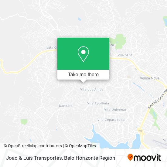 Joao & Luis Transportes map