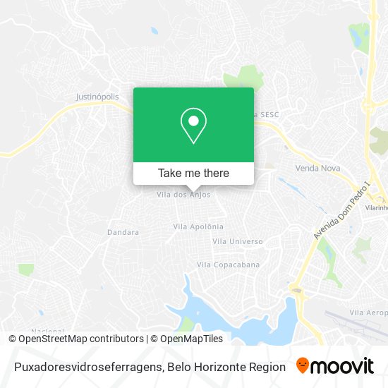 Puxadoresvidroseferragens map