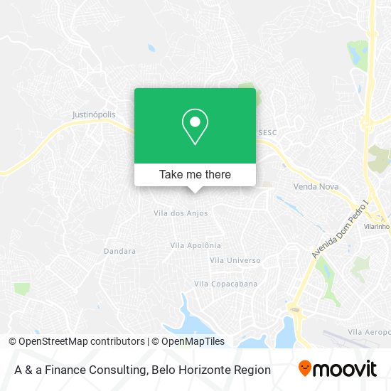 A & a Finance Consulting map