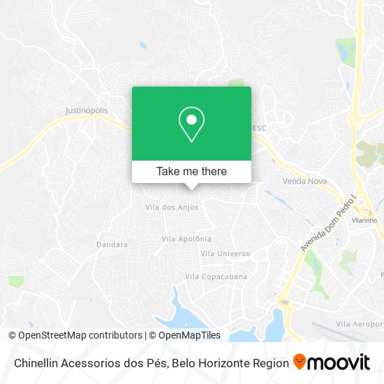 Chinellin Acessorios dos Pés map