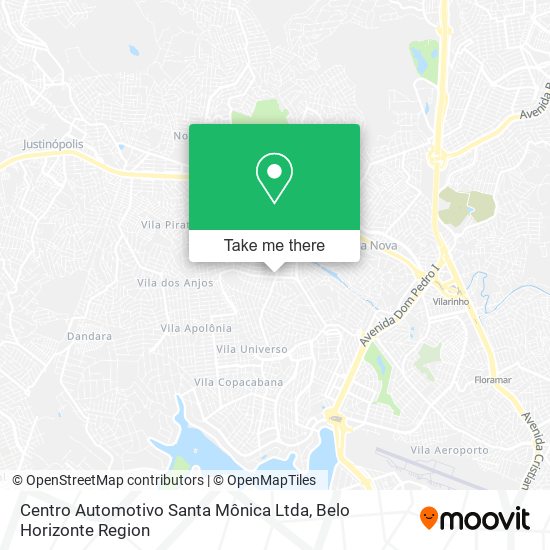 Centro Automotivo Santa Mônica Ltda map
