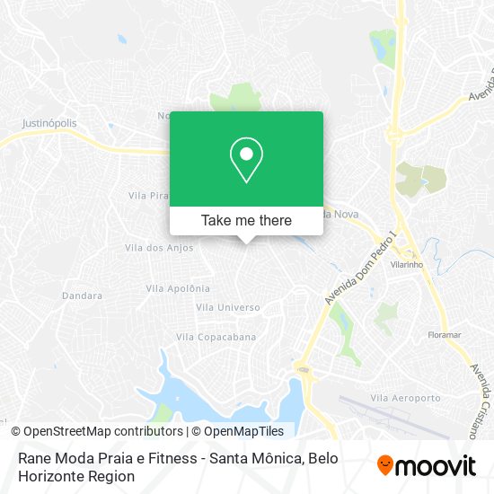 Rane Moda Praia e Fitness - Santa Mônica map