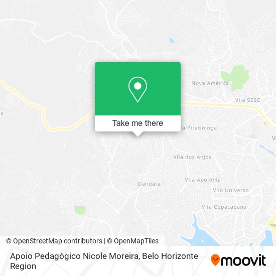 Apoio Pedagógico Nicole Moreira map