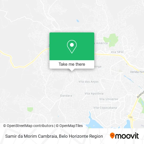 Samir da Morim Cambraia map