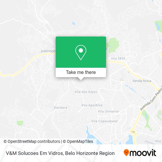 V&M Solucoes Em Vidros map