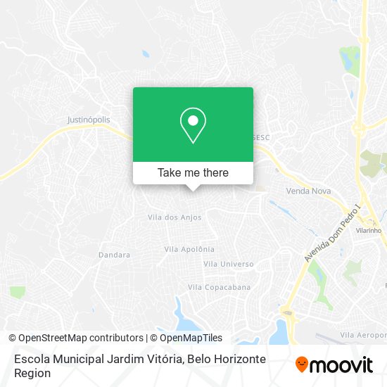 Escola Municipal Jardim Vitória map