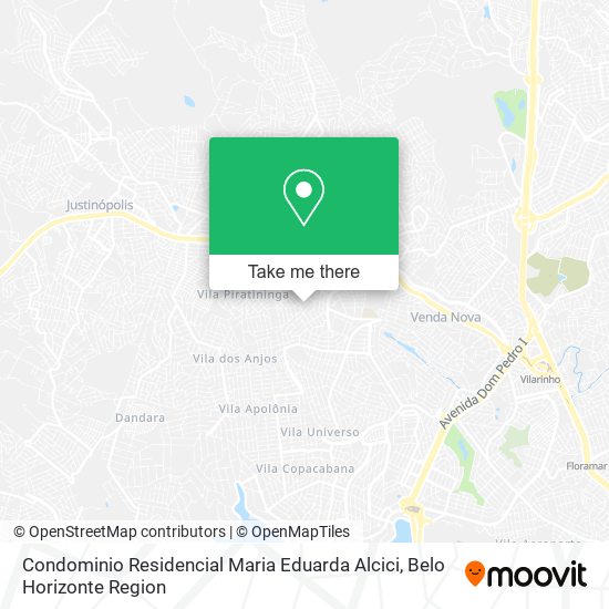 Mapa Condominio Residencial Maria Eduarda Alcici