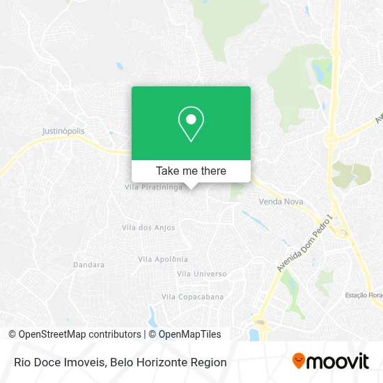 Rio Doce Imoveis map