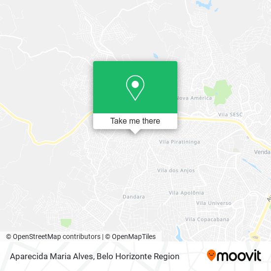 Aparecida Maria Alves map