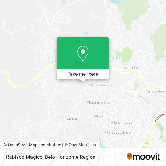 Rabisco Magico map