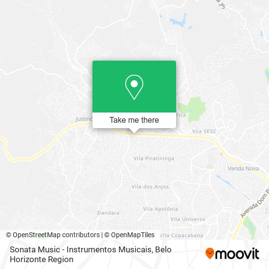 Sonata Music - Instrumentos Musicais map