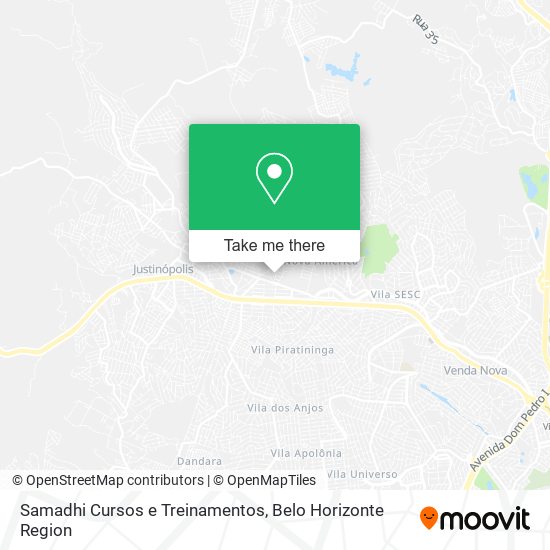 Samadhi Cursos e Treinamentos map