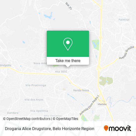 Drogaria Alice Drugstore map