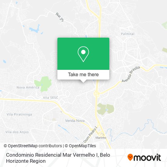 Condominio Residencial Mar Vermelho I map
