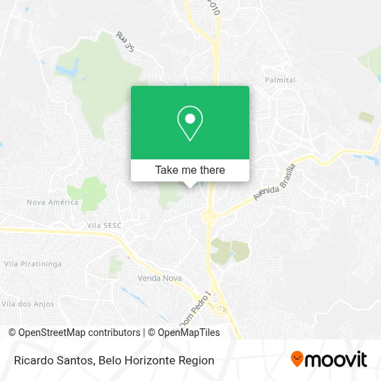 Ricardo Santos map