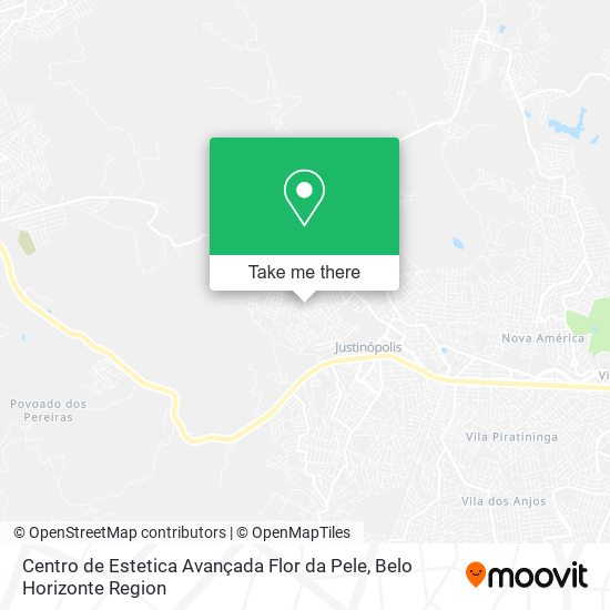Centro de Estetica Avançada Flor da Pele map