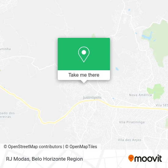 RJ Modas map