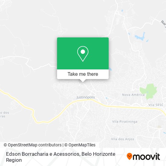 Edson Borracharia e Acessorios map