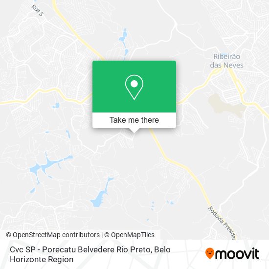 Cvc SP - Porecatu Belvedere Rio Preto map