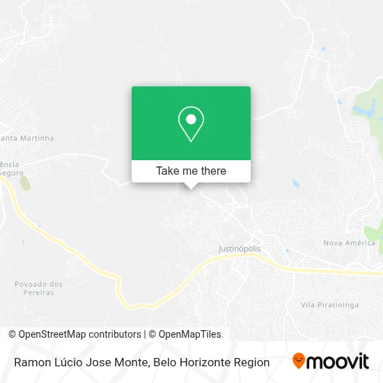 Ramon Lúcio Jose Monte map
