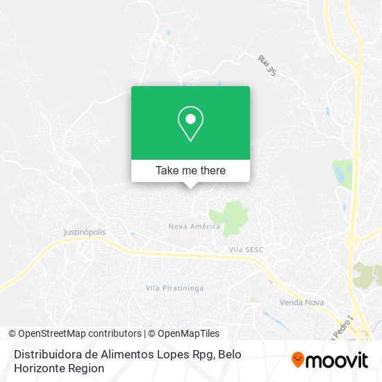 Distribuidora de Alimentos Lopes Rpg map