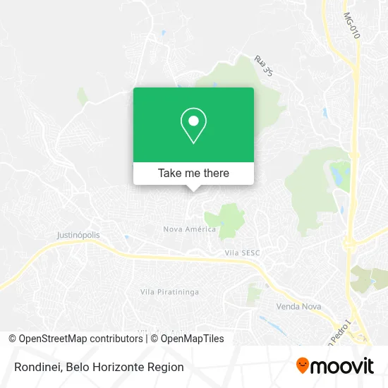 Rondinei map