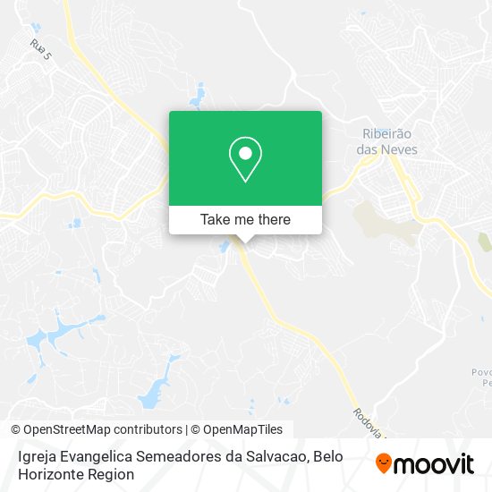 Igreja Evangelica Semeadores da Salvacao map