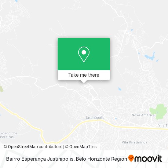 Bairro Esperança Justinipolis map