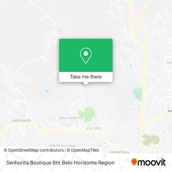 Senhorita Boutique BH map