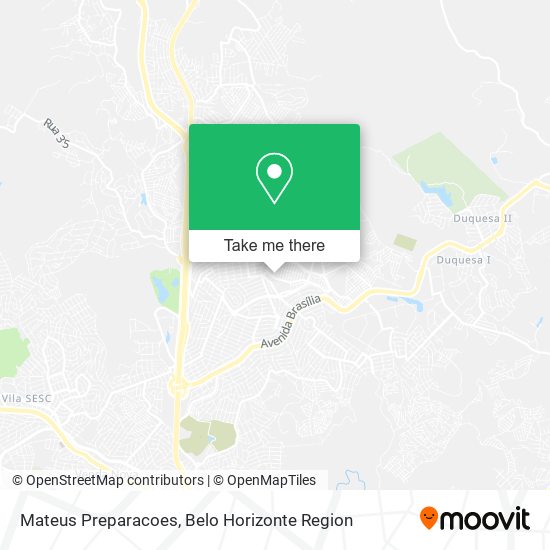 Mateus Preparacoes map