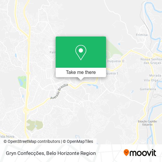 Gryn Confecções map