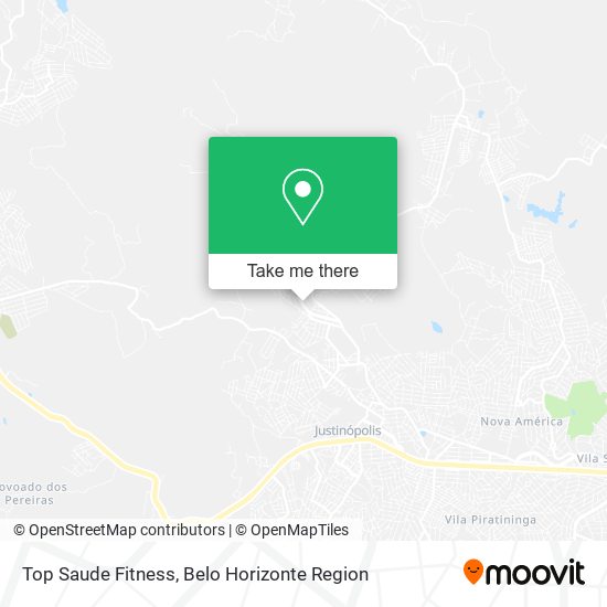 Top Saude Fitness map