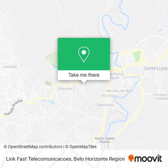 Link Fast Telecomunicacoes map
