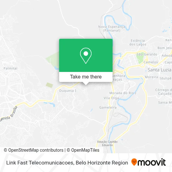 Link Fast Telecomunicacoes map