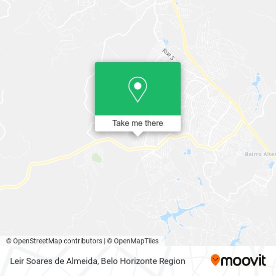Leir Soares de Almeida map