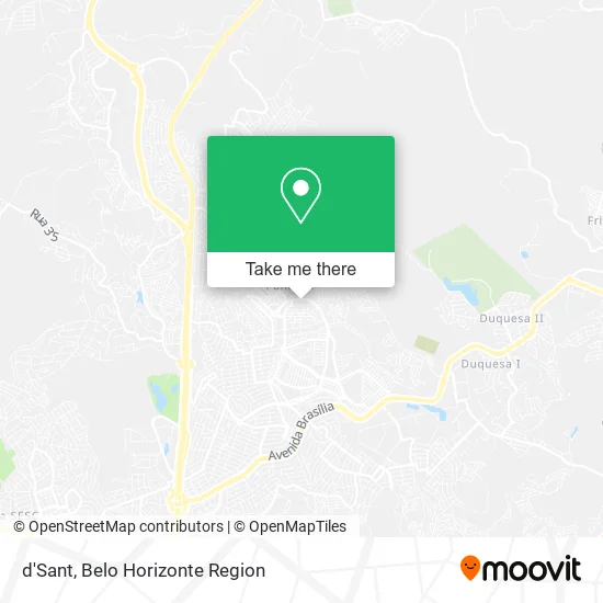 d'Sant map