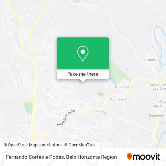Fernando Cortes e Podas map