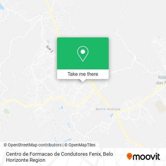 Centro de Formacao de Condutores Fenix map