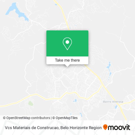 Vcs Materiais de Construcao map
