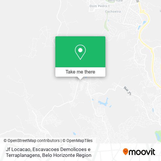 Jf Locacao, Escavacoes Demolicoes e Terraplanagens map