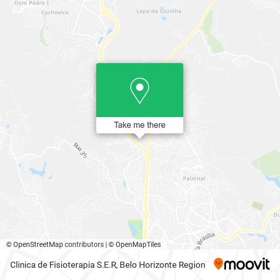 Clinica de Fisioterapia S.E.R map