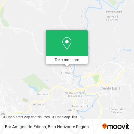 Bar Amigos do Edinho map