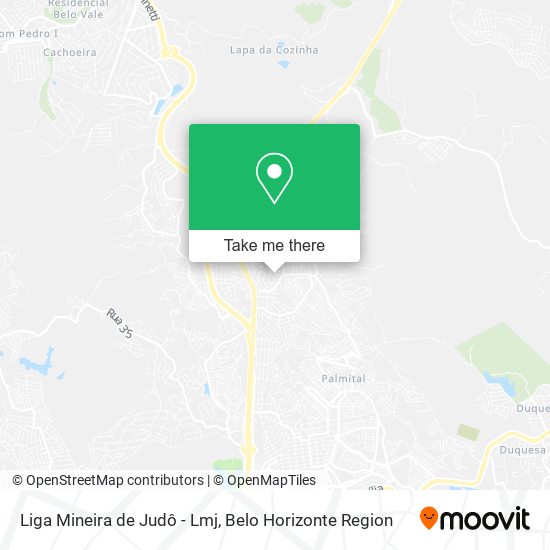 Liga Mineira de Judô - Lmj map