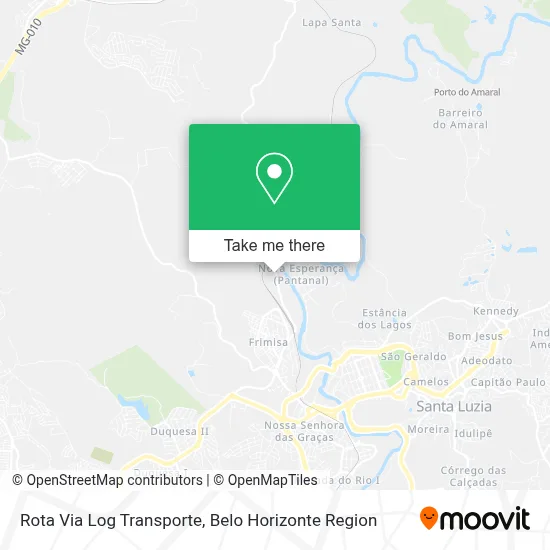 Rota Via Log Transporte map