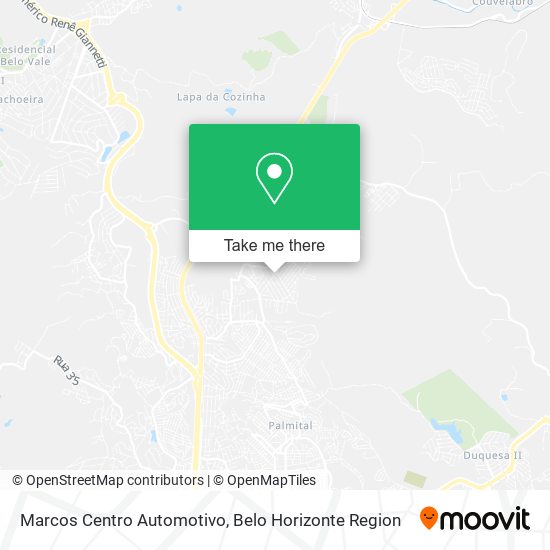 Marcos Centro Automotivo map