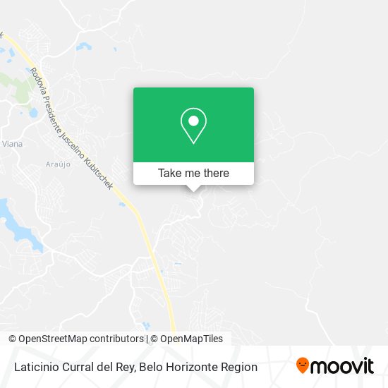 Laticinio Curral del Rey map
