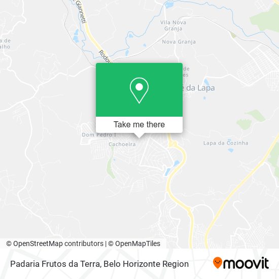 Padaria Frutos da Terra map