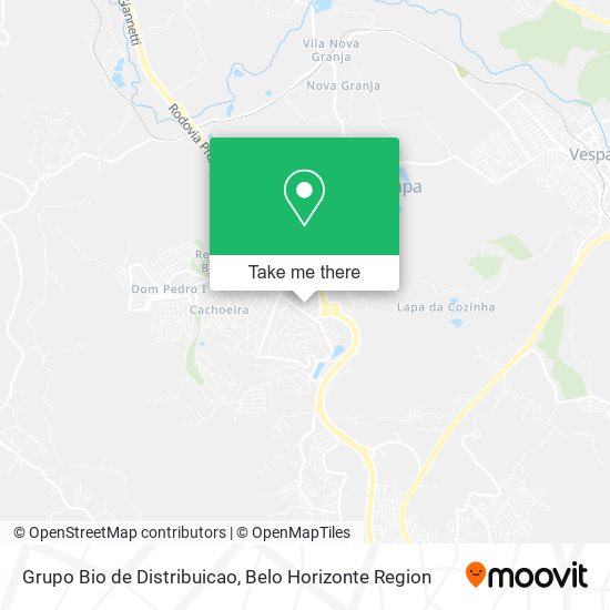 Grupo Bio de Distribuicao map