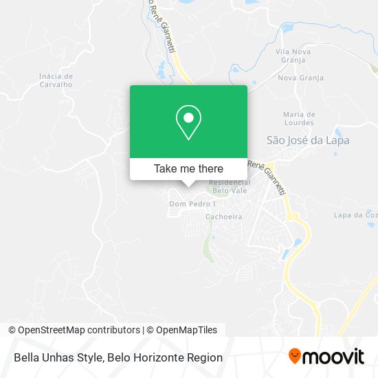 Bella Unhas Style map