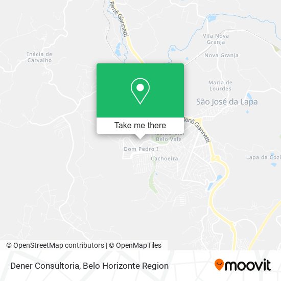 Dener Consultoria map